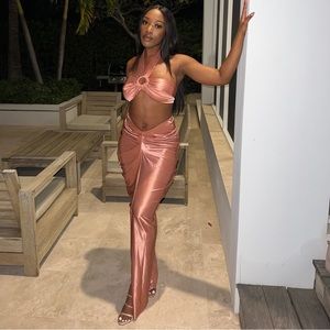 Coucoo two piece set (Laucala Crop & skirt)